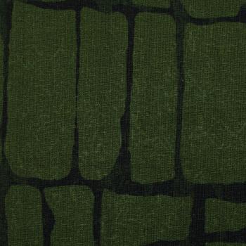 Preview: French Terry Kombi Chestnut Friends Grün by Thorsten Berger by Swafing